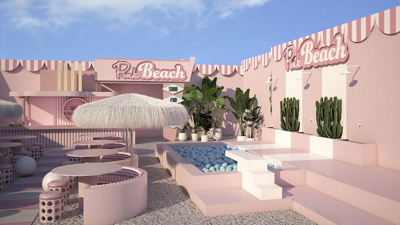 Pink Beach by WONDR